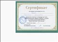 Сертификат участия в семинаре Н.М. Метеновой  по теме "Инновационные формы работы с семьей в условиях реализации ФГОС", в объеме - 16 часов